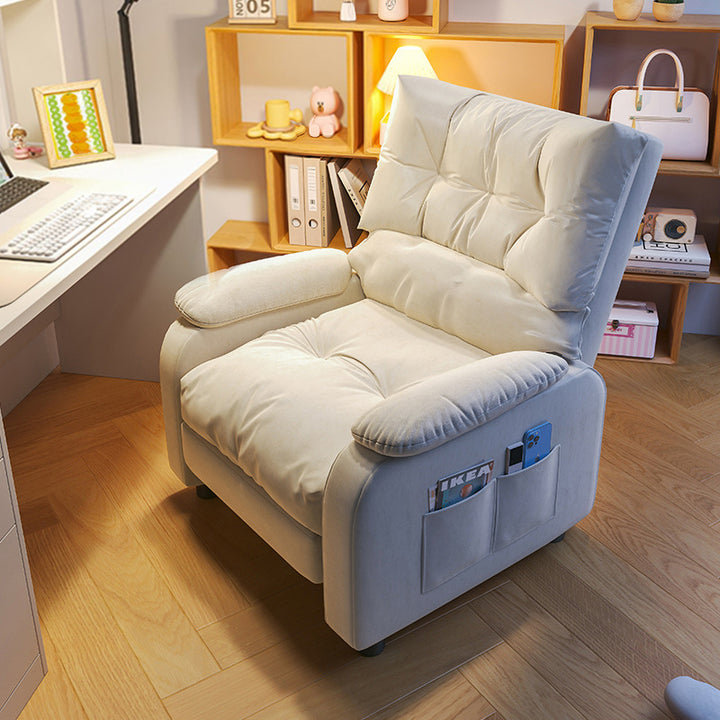 椅子・チェア|高級感 リクライニングチェア  オットマン付き