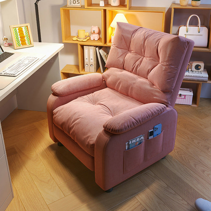 椅子・チェア|高級感 リクライニングチェア  オットマン付き