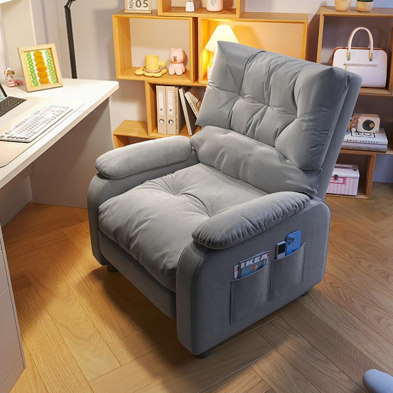 椅子・チェア|高級感 リクライニングチェア  オットマン付き