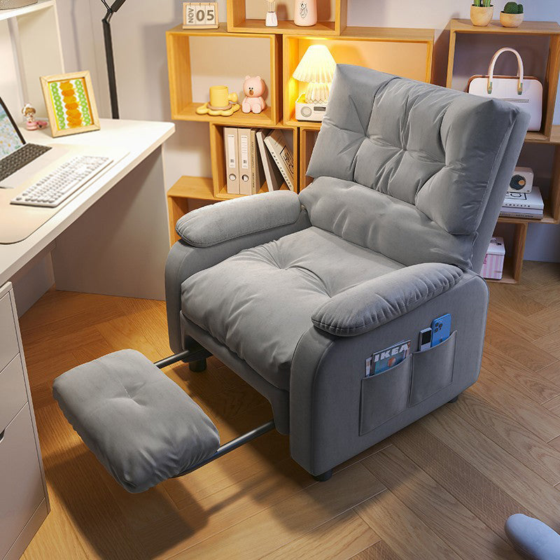 椅子・チェア|高級感 リクライニングチェア  オットマン付き