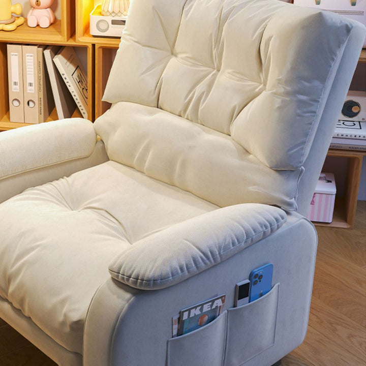 椅子・チェア|高級感 リクライニングチェア  オットマン付き