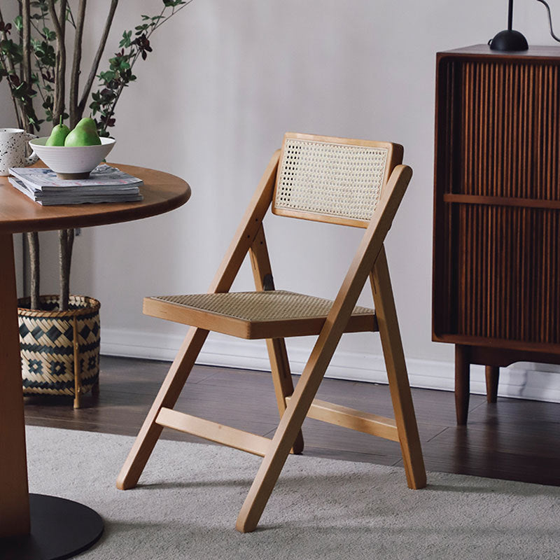 椅子・チェア|芸術感 ウッド 藤編み椅子 おしゃれ