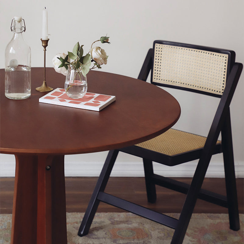 椅子・チェア|芸術感 ウッド 藤編み椅子 おしゃれ