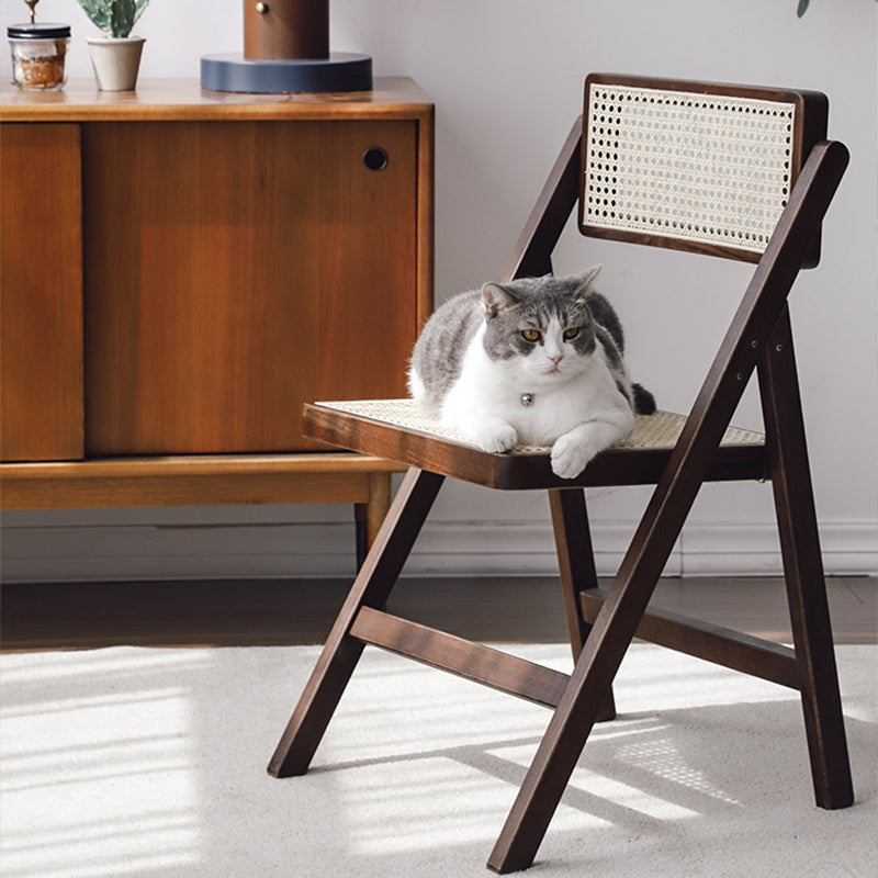 椅子・チェア|芸術感 ウッド 藤編み椅子 おしゃれ