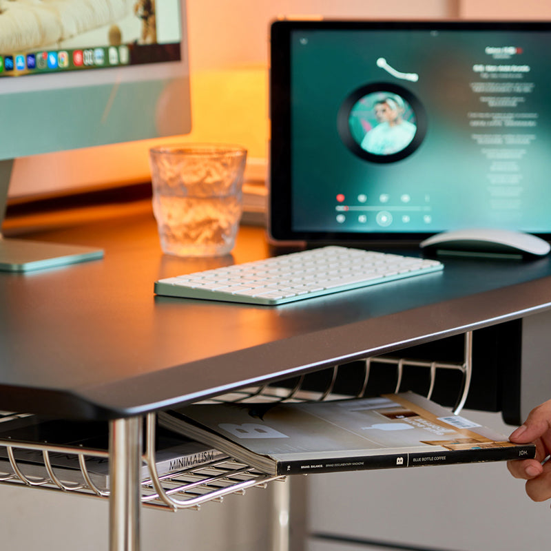 デスク|インスタ映え モダンデザイン 落下防止