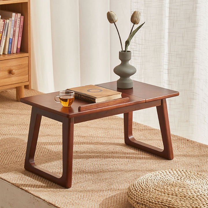 デスク|小型式 ベッド・出窓使用 美しい木目