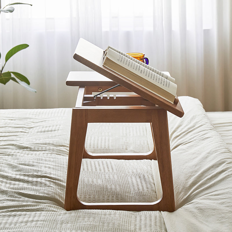 デスク|小型式 ベッド・出窓使用 美しい木目