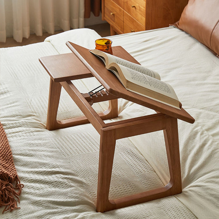 デスク|小型式 ベッド・出窓使用 美しい木目