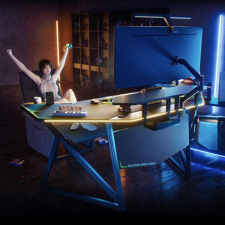 デスク|おしゃれ モダン ゲーミング用