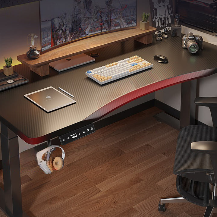 昇降デスク|モダンデザイン スタンディングデスク 電動昇降