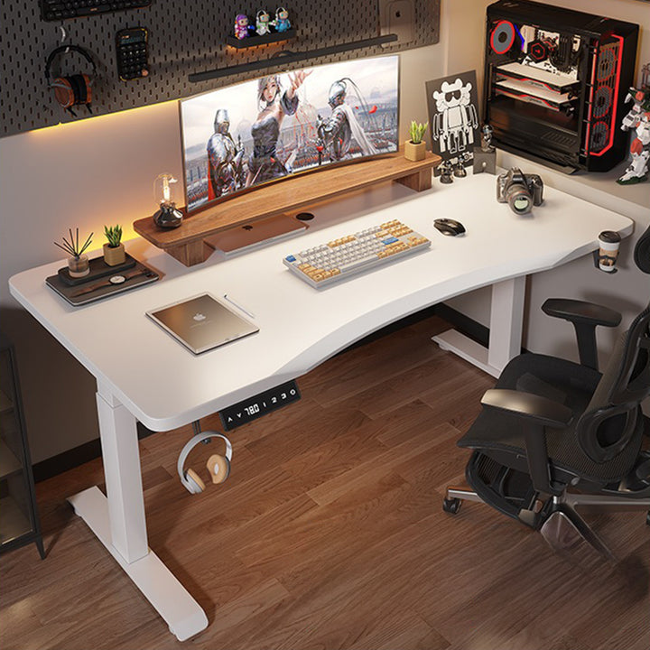 昇降デスク|モダンデザイン スタンディングデスク 電動昇降