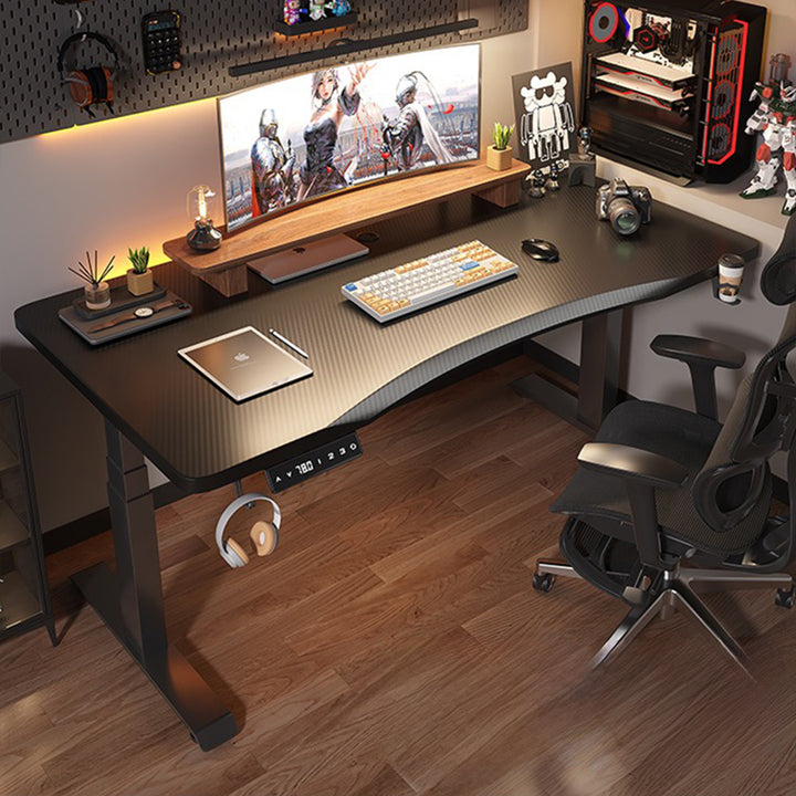 昇降デスク|モダンデザイン スタンディングデスク 電動昇降