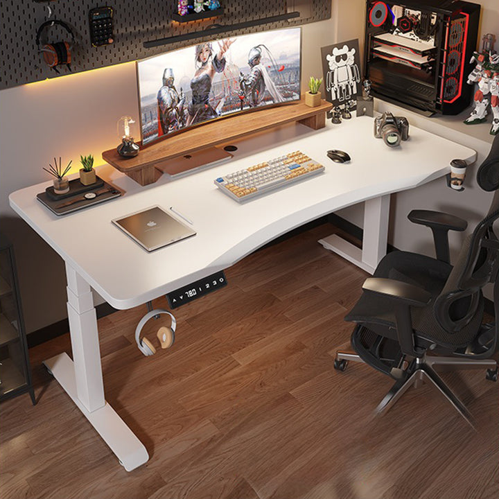 昇降デスク|モダンデザイン スタンディングデスク 電動昇降