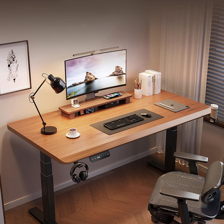 昇降デスク|スタンディングデスク 選べる4色 電動昇降機能