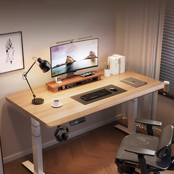 昇降デスク|スタンディングデスク 選べる4色 電動昇降機能