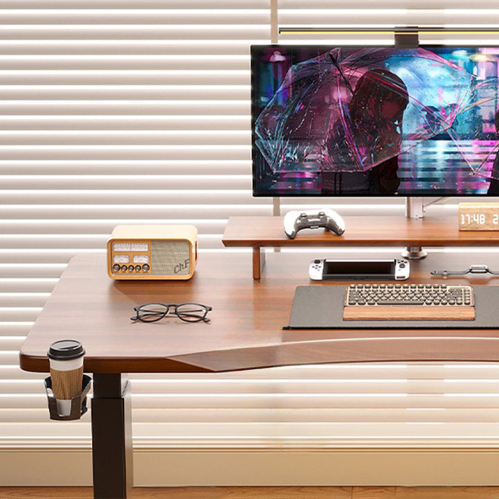 昇降デスク|ナチュラル ダブルモーター スタンディングデスク