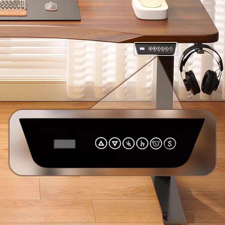 昇降デスク|ナチュラル ダブルモーター スタンディングデスク