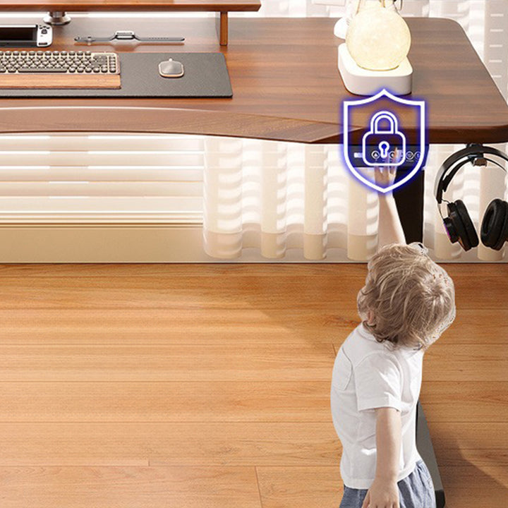 昇降デスク|ナチュラル ダブルモーター スタンディングデスク