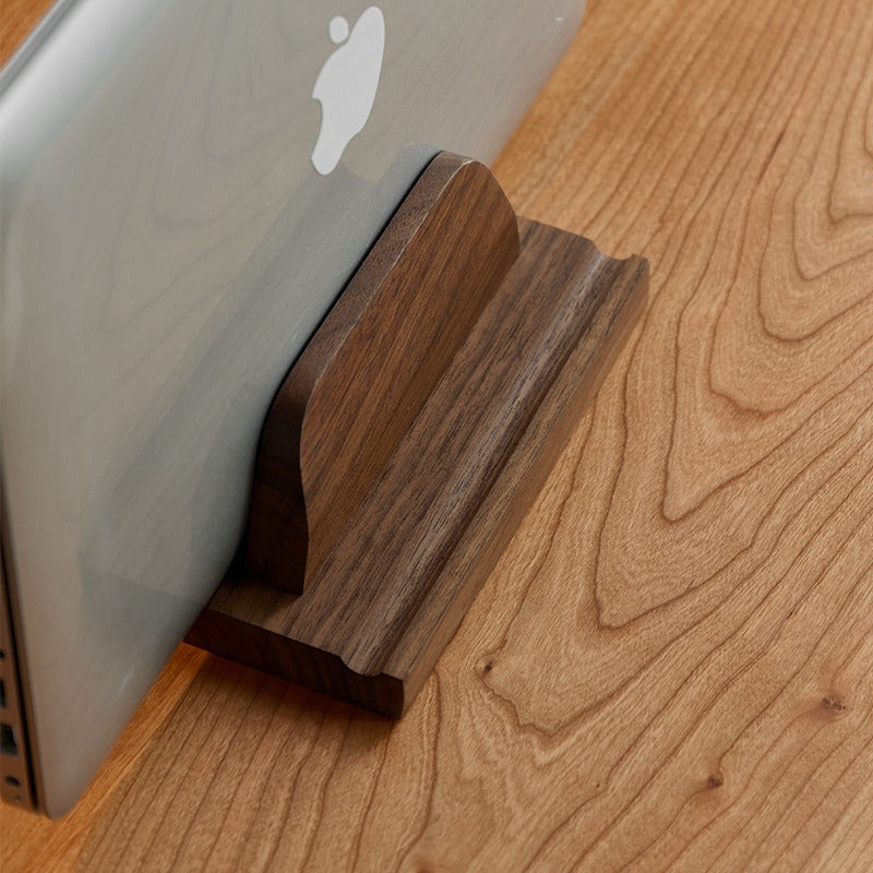 PCスタンド・パソコンスタンド|木製 調整可能 ナチュラル