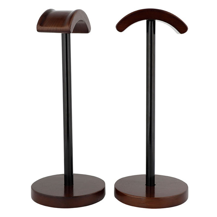 ヘッドホンスタンド|ウッド アーチ形デザイン 金属構造