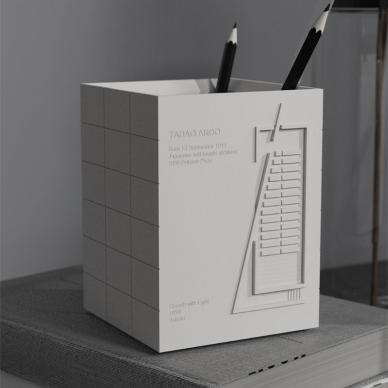 INNERPEACE公式 ｜卓上収納ボックス コンクリート デスクアクセサリー