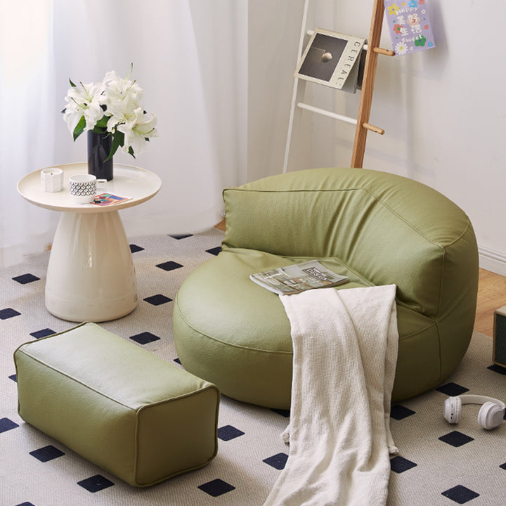 ソファ|丸み シンプル 純色カラー