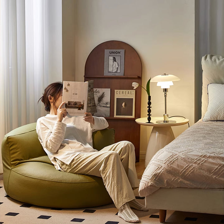 ソファ|丸み シンプル 純色カラー