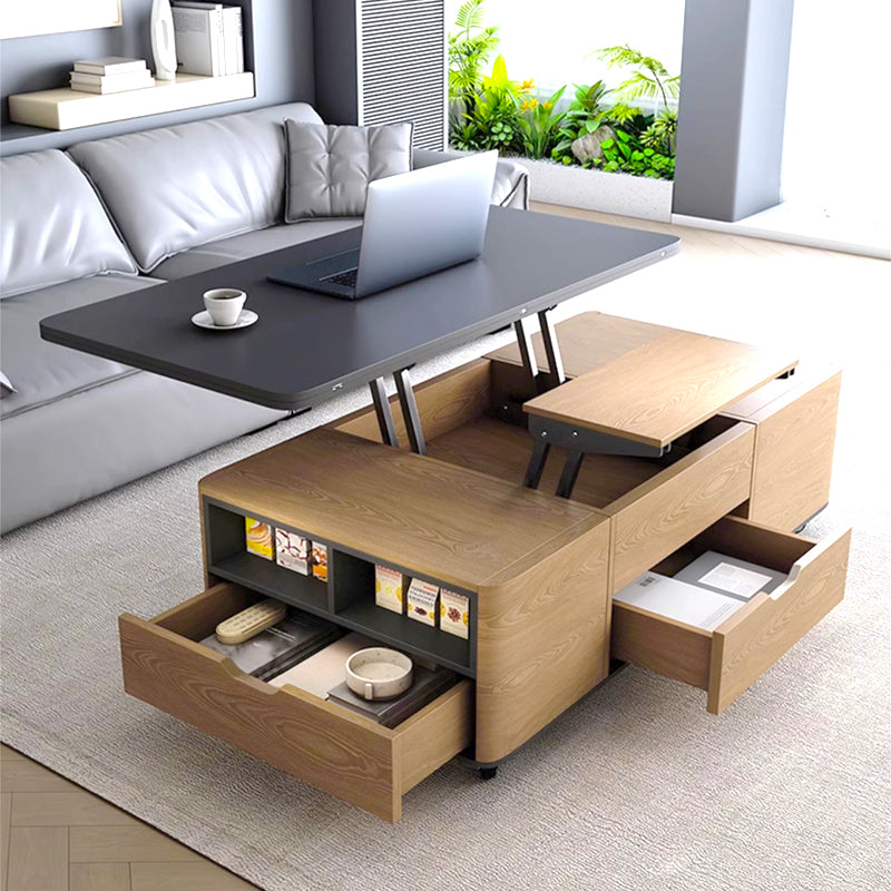 ローテーブル|昇降式 多機能 デスク兼用