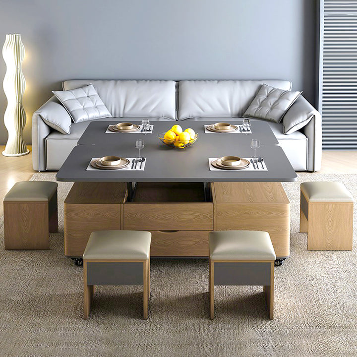 ローテーブル|昇降式 多機能 デスク兼用