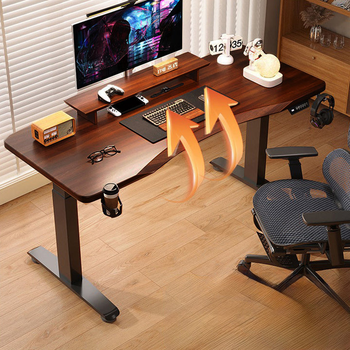 昇降デスク｜ナチュラル ダブルモーター スタンディングデスク