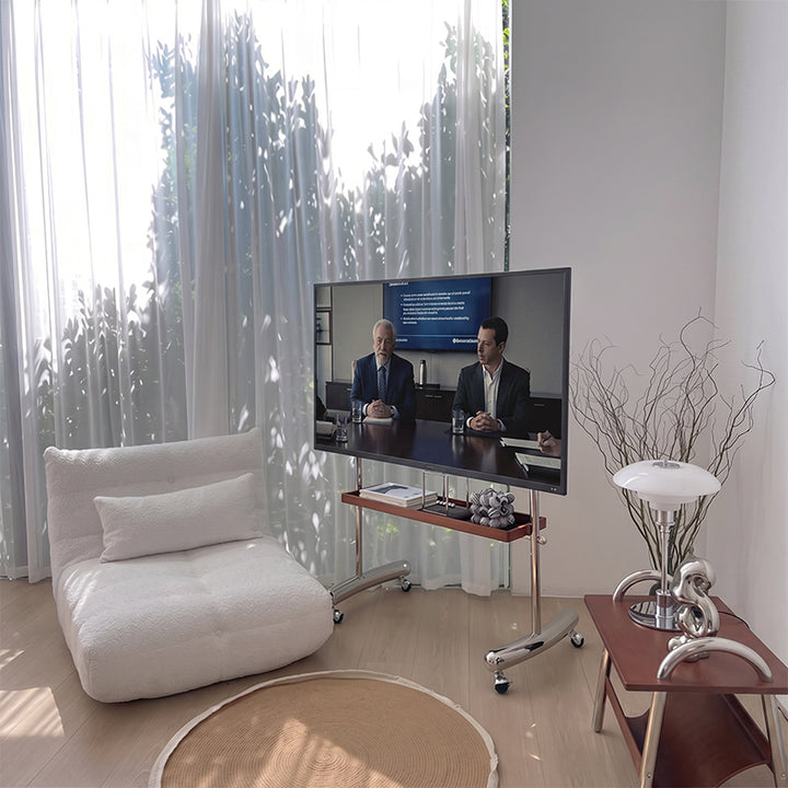 テレビ台｜ハイブリッドデザイン インダストリアルモダン スムーズ移動